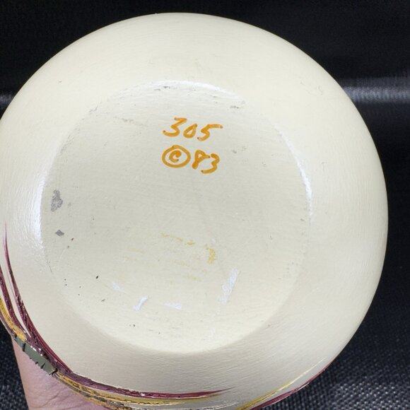 Vintage Hand Made Southwestern Pottery Votive Candle Holder Cutouts Signed VTG - Picture 15 of 15